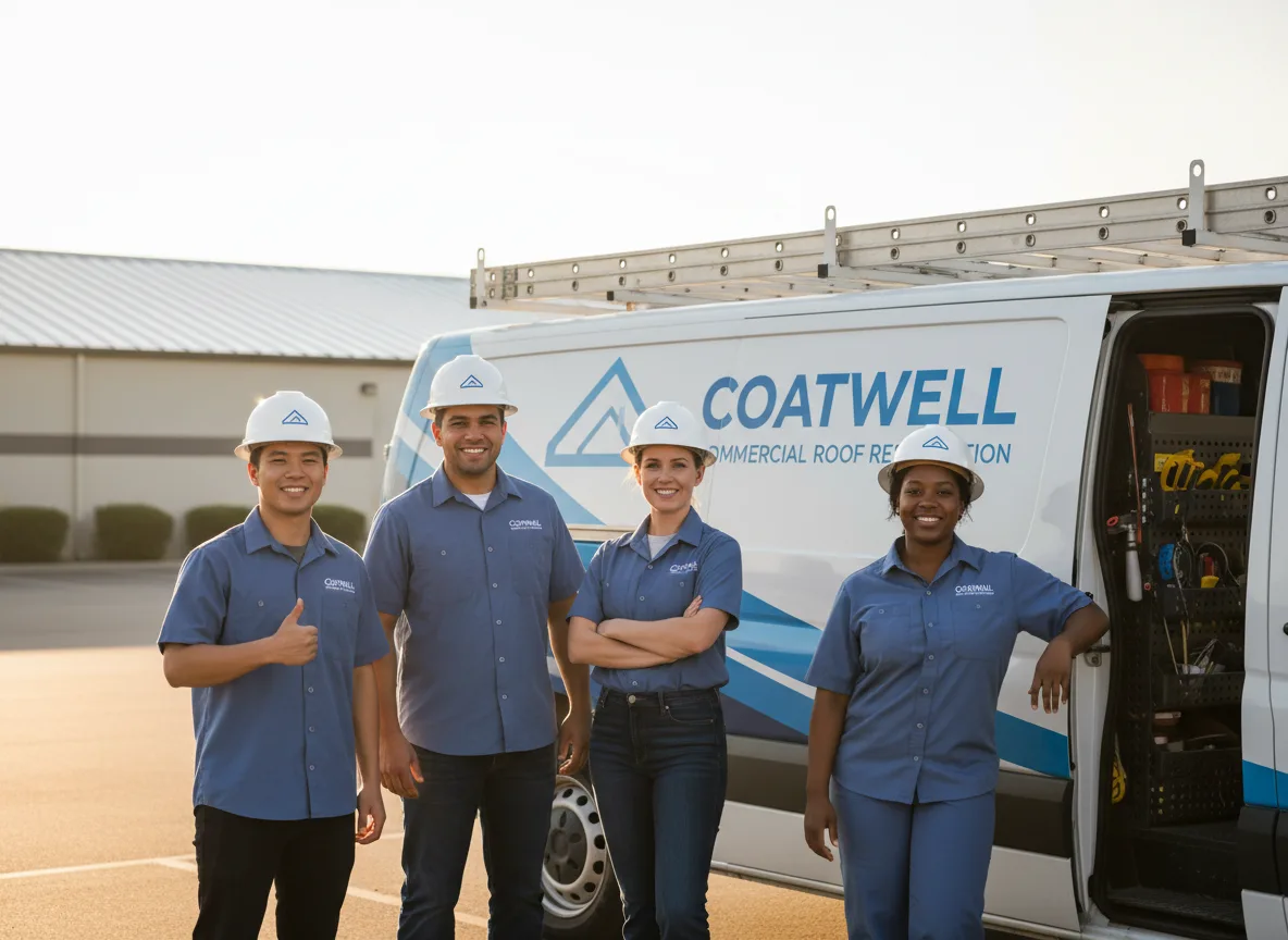 Commercial roof coating company in Fairfax, MN